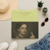 Victorian Woman Giving Middle Finger T-Shirt | Vintage Oil Portrait - Image 25