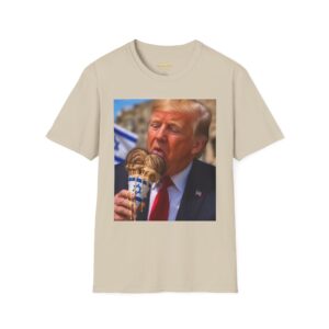 Trump Eating Ice Cream T-Shirt Meme