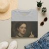 Victorian Woman Giving Middle Finger T-Shirt | Vintage Oil Portrait - Image 17