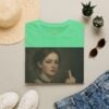 Victorian Woman Giving Middle Finger T-Shirt | Vintage Oil Portrait - Image 45