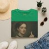 Victorian Woman Giving Middle Finger T-Shirt | Vintage Oil Portrait - Image 41
