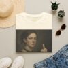 Victorian Woman Giving Middle Finger T-Shirt | Vintage Oil Portrait - Image 21