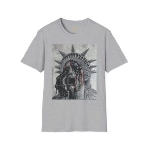Statue of Liberty Crying Graffiti T-Shirt